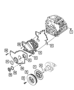 4429958 - Engine 5.9L Six Cylinder (Diesel): Expansion Plug for Dodge: Ram 2500, Ram 3500 | Ram: 2500, 3500 Image