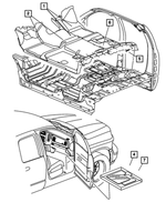 1XF23GTVAB - Interior Trim: Floor Carpet for Mopar Image