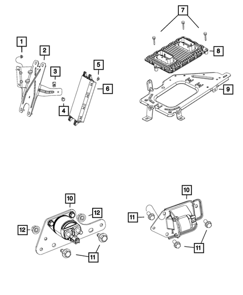 Keys, Modules and Engine Controllers for 2015 Ram 1500 #2