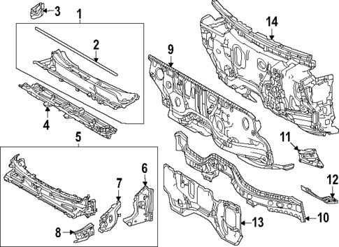 Cowl for 2023 Subaru Solterra #0