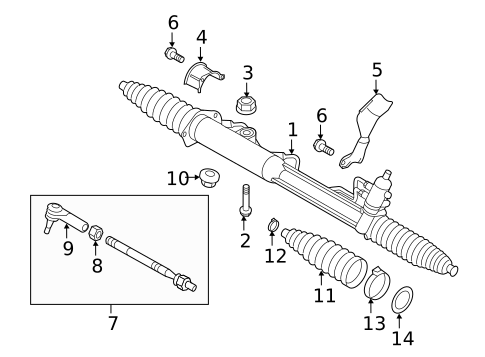 Steering Gear & Linkage for 2020 Porsche Panamera #2