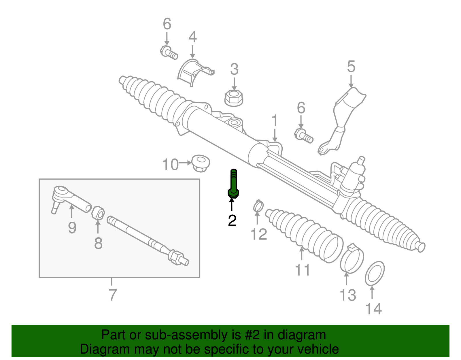 Gear Assembly Mount Bolt - Porsche (N-104-280-02)