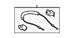 74140TZ5A00 - Body: Lock Cable for Acura Image
