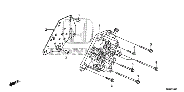 AT Manual Valve Body (6AT) for 2011 Honda Odyssey #0