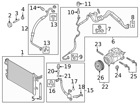 Switches & Sensors for 2015 Ford Police Interceptor Sedan #0