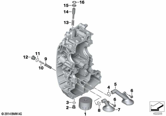 11417713128 - Engine: Compression Spring -  for BMW-Motorrad Image image