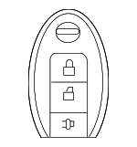 285E36RA5E - : Keyless Entry Transmitter for Nissan: Armada, Kicks, Pathfinder, Rogue Image