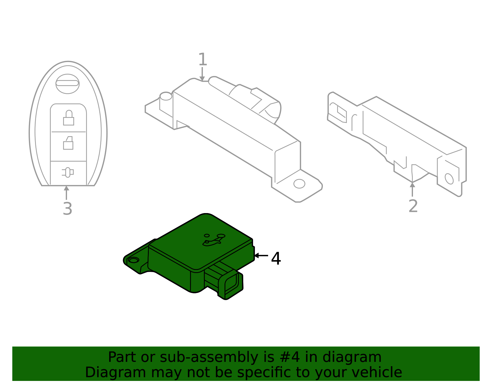 2021-2025 Nissan Warning Buzzer 25640-6RR0B | OEM Parts Online