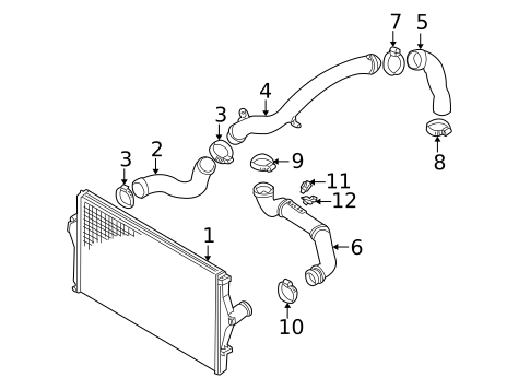 Intercooler for 2006 Volvo S60 #0
