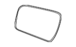 876112K000 - Body: Mirror Glass for Kia: Soul Image