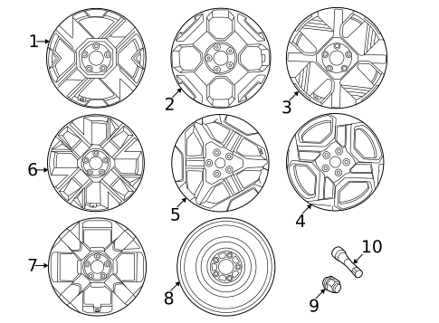 Wheel for 2026 Kia Sportage #0