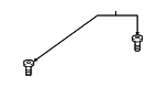 68201899AA - Electrical: High Mount Lamp Screw for Mopar Image