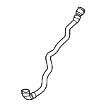 17128654862 - Cooling System: Radiator Coolant Hose for BMW: M2, M240i, M240i xDrive, M340i, M340i xDrive Image