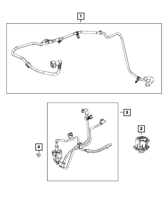 4627485AC - Emission Controls: Vacuum Harness for Mopar Image