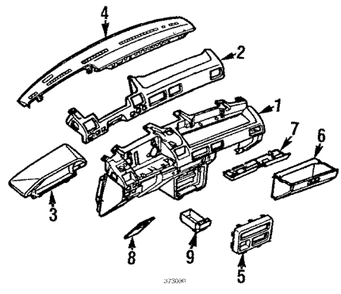 Instrument Panel for 1988 Nissan 200SX #0