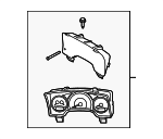 68039981AE - Body: Cluster Assembly for Ram: Dakota Image