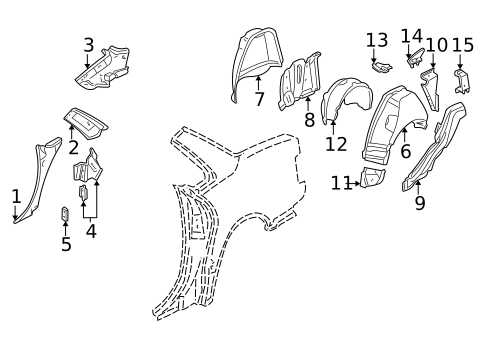 Inner Structure for 2003 Audi A8 Quattro #0