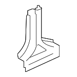 C2P24340 - Body: Hinge Pillar Reinforced for Jaguar Image