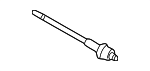 GA2A32240A - : Inner Tie Rod for Mazda: 626, MX-6 Image