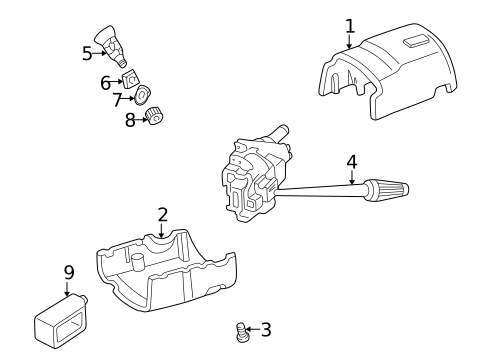 Ignition Lock for 2002 Mazda B3000 #0
