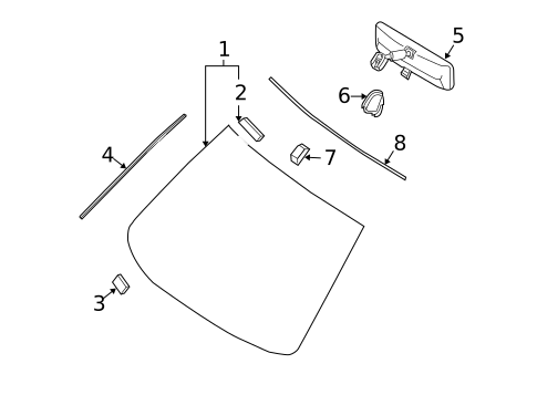 Reveal Moldings for 2009 Nissan Altima #3