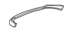 68001349AA - Body: Bumper Cover for Mopar Image