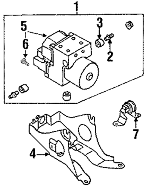 Anti-Lock Brakes for 2004 Subaru Impreza #1