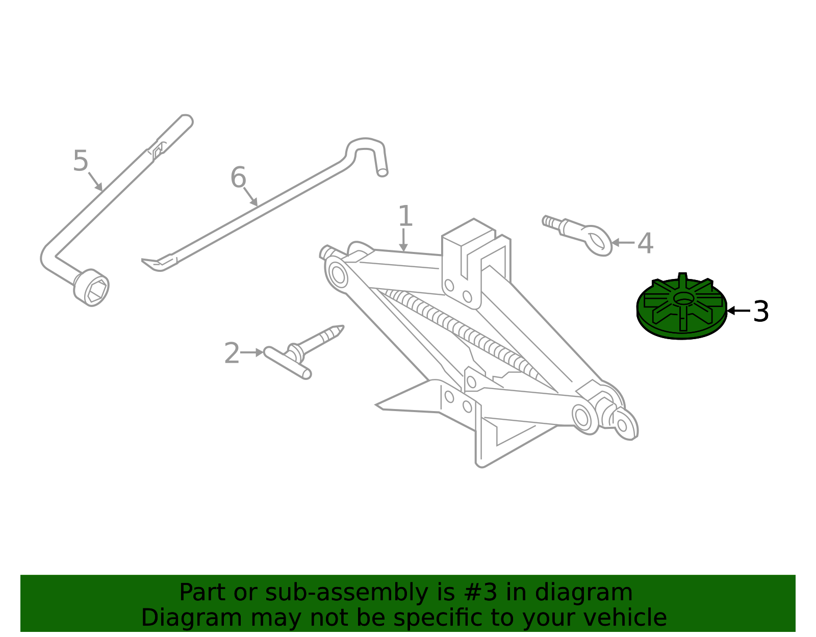 BCJH-56-960A - 2019-2024 Mazda - Spare Retainer | Mazda Parts Factor