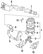 8944803362 - : Resonator Bracket for Isuzu Image