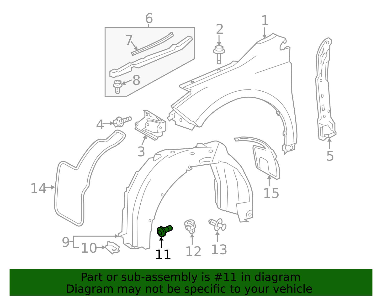 2007-2026 Toyota Fender Liner Screw 90159-A0030 | Toyota Parts Express 2007-2026 Toyota Fender Liner Screw 90159-A0030 | Toyota Parts Express