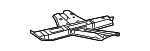 2136108401 - Body: Seat Reinforced for Mercedes-Benz Image