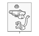 7707011010 - Emission System: Solenoid Valve for Lexus: LC500h, LS500h Image