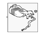 7774011100 - Emission System: Vapor Canister for Lexus: LC500, LC500h Image