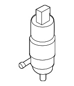6R0955681 - Electrical: Washer Pump for Audi: A3, A3 Quattro, A3 Sportback e-tron, A4, A4 allroad, A4 Quattro, A5 Quattro, A5 Sportback, A6, A6 allroad, A6 Quattro, A7 Quattro, A7 Sportback, A8 Quattro, e-tron Quattro, e-tron S, e-tron S Sportback, e-tron Sportback, Q3, Q3 Quattro, Q4 e-tron, Q4 e-tron Sportback, Q5, Q5 PHEV, Q5 Sportback, Q7, Q8, Q8 e-tron, Q8 e-tron Sportback, RS Q8, RS3, RS5, RS5 Sportback, RS6 Avant, RS7, RS7 Sportback, S3, S4, S5, S5 Sportback, S6, S7, S7 Sportback, S8, SQ5, SQ5 Sportback, SQ7, SQ8, SQ8 e-tron, SQ8 e-tron Sportback, TT Quattro, TTS Quattro Image