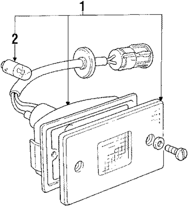 DBC4944 - Electrical: Map Lamp Assembly for Jaguar Image