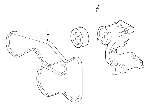 Belts for 2005 Toyota Tundra #0