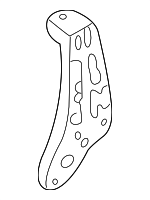 17263PPAA00 - : Air Cleaner Body Stay for Honda Image