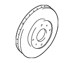 4615A068 - : Disc Brake Rotor Front for Mitsubishi Image