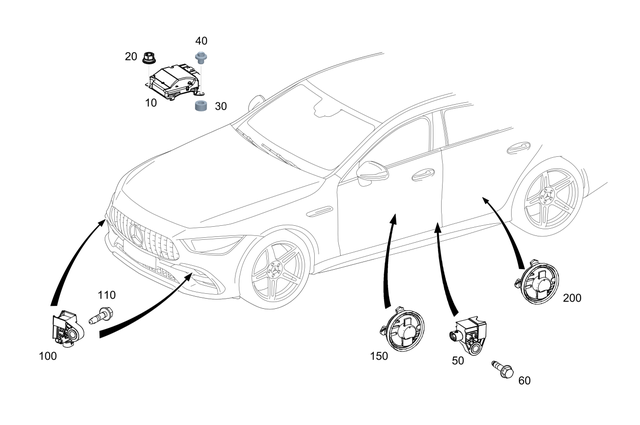 2139008828 - : Control Unit for Mercedes-Benz Image