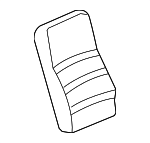 19122575 - Body: Seat Back Cover for GM Image