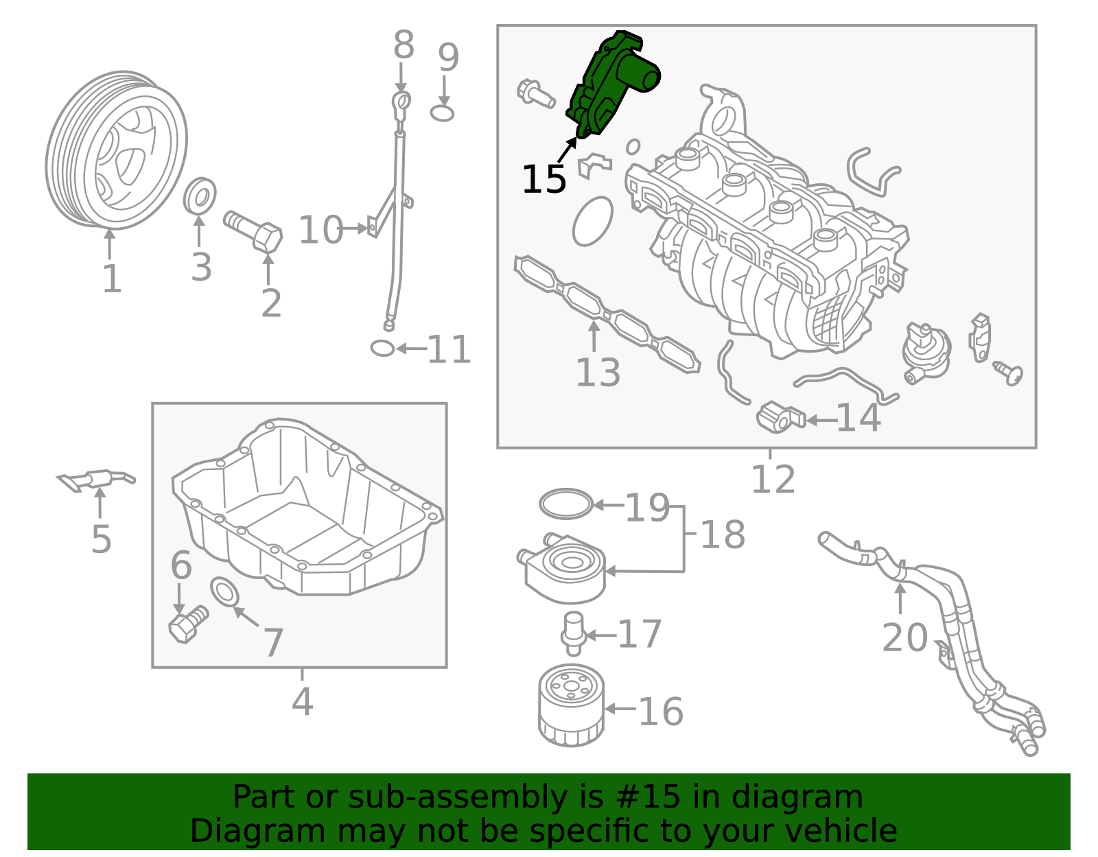 Control Solenoid 28323 2GGA1 | OEM Parts Online