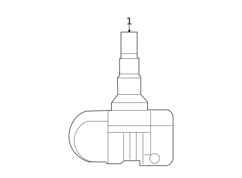 Tire Pressure Monitor Components for 2008 Mitsubishi Raider #0