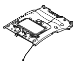 85323A7175EDDS - Body: Headliner for Kia: Forte Koup Image