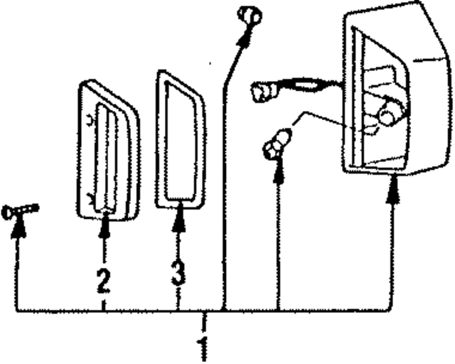 MB283895 - Electrical: License Lamp for Mopar Image