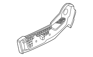 M2DZ5462186AA - Body: Seat Frame Trim Panel for Ford Image