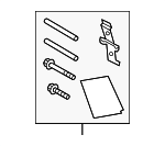 LR156545 - Brakes: Mount Kit for Land-Rover Image