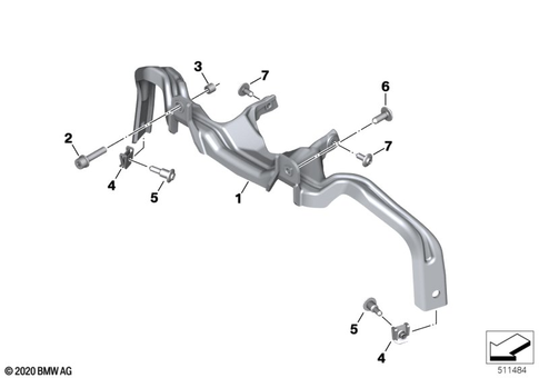 Motorcycle Trim Section, Windshield for 2020 BMW-Motorrad M 1000 RR #7