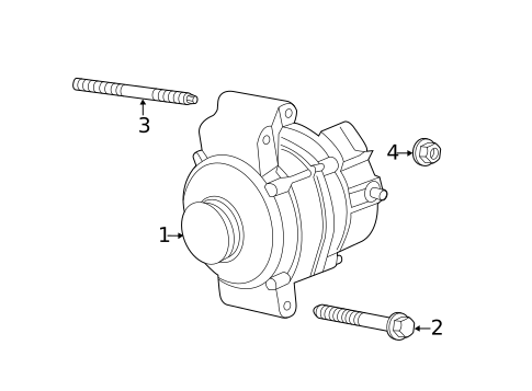 Alternator for 2011 Buick LaCrosse #0