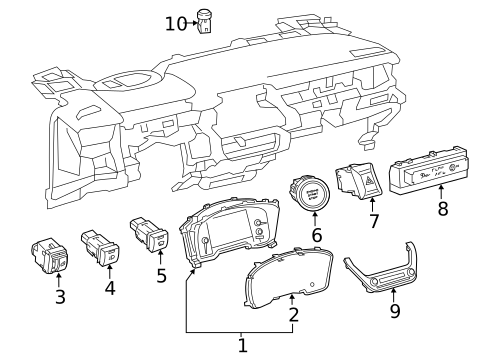 Ignition Lock for 2025 Toyota Corolla #0