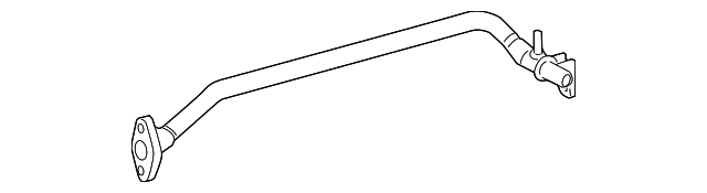 Toyota OEM Engine Coolant Bypass Pipe 16268-75131 | Toyota OEM